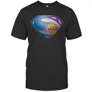 Superman Los Angeles Dodgers And Los Angeles Lakers T-Shirt